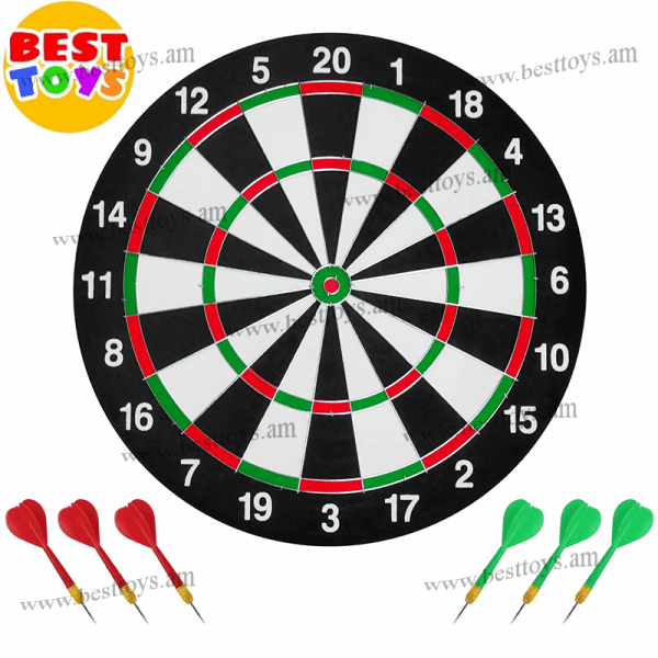 BestToys Ժամանցային խաղեր Խաղ Դարտ մեծ | Dart Board